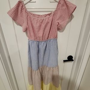 Urban Outfitters Off the Shoulder Maxi Dress